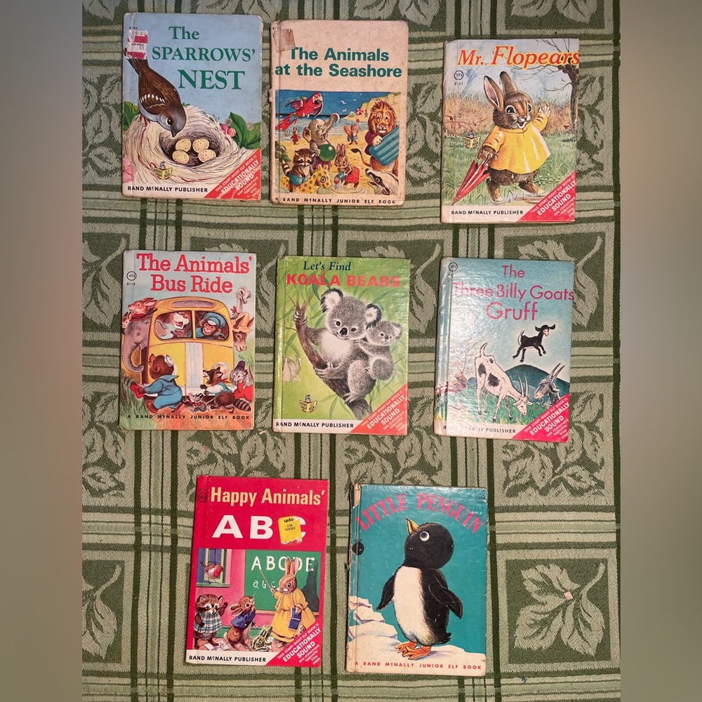 1960’s Little Children’s Books, Bundle of 8